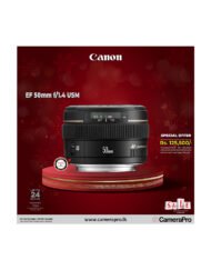 Canon EF 50mm f/1.4 USMPrime Lens for is available at CameraPro Colombo