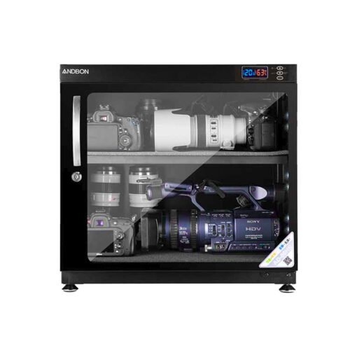 Andbon 80 Liter Dry Cabinet (Horizontal) to store your DSLR cameras and lenses is available for sale at CameraPro Colombo Sri Lanka