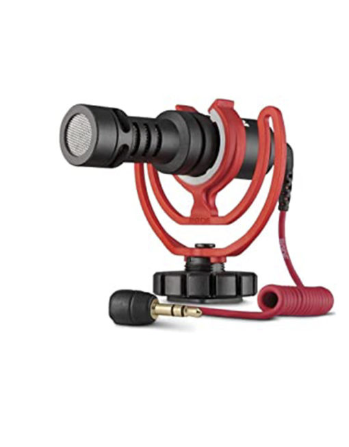 The Rode VideoMicro Compact On-Camera Microphone with Rycote Lyre shock mount is available for sale at CameraPro Colombo Sri Lanka