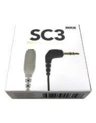 The Rode SC3 3.5mm TRRS to TRS Adapter Gold Plated is available for sale at CameraPro Colombo Sri Lanka