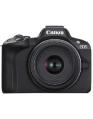 Canon EOS R50 Mirrorless Camera with Canon RF-S18-45mm lens with 15 months warranty available at CameraPro Colombo, Sri Lanka