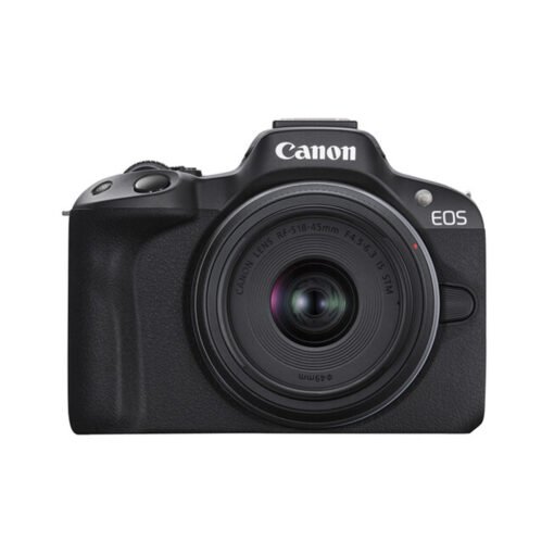 Canon EOS R50 Mirrorless Camera with Canon RF-S18-45mm lens with 15 months warranty available at CameraPro Colombo, Sri Lanka