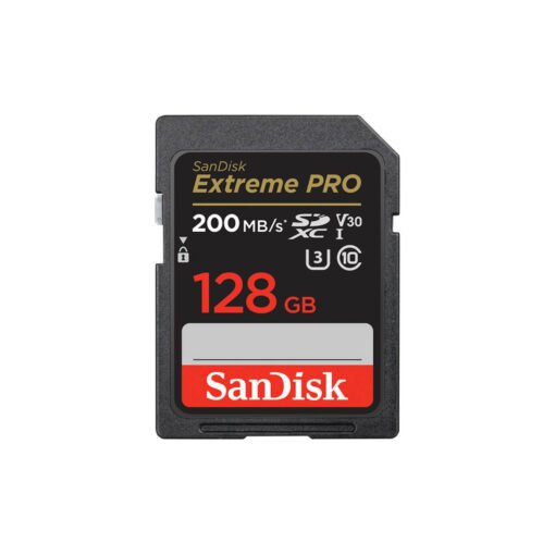 SanDisk Extreme Pro 128GB Class 10 200MB/s SDXC Card is available for sale at CameraPro Colombo Sri Lanka