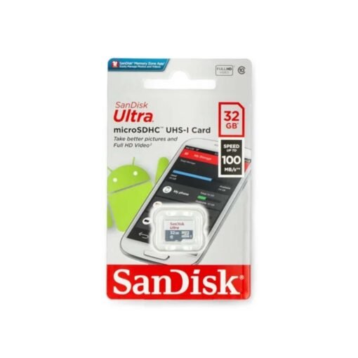 SanDisk Ultra 32GB Class 10 100MB/s Micro SDHC Memory Card available for sale at CameraPro Colombo Sri Lanka