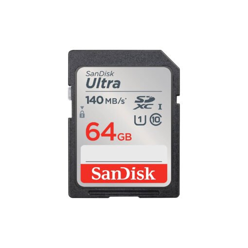 SanDisk Ultra 64GB Class 10 140MB/s SDHC Card is available for sale at CameraPro Colombo Sri Lanka