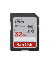 SanDisk Ultra 32GB Class 10 120MB/s SDHC Card available for sale at CameraPro Sri Lanka