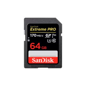 SanDisk Extreme Pro 64GB Class 10 170MB/s SDXC Card is available for sale at CameraPro Colombo Sri Lanka