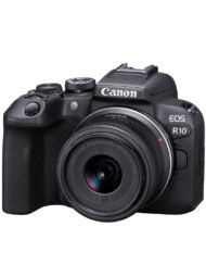 Canon EOS R10 Mirrorless Camera with Canon RF-S18-45mm lens with 15-month warranty available at CameraPro Colombo, Sri Lanka